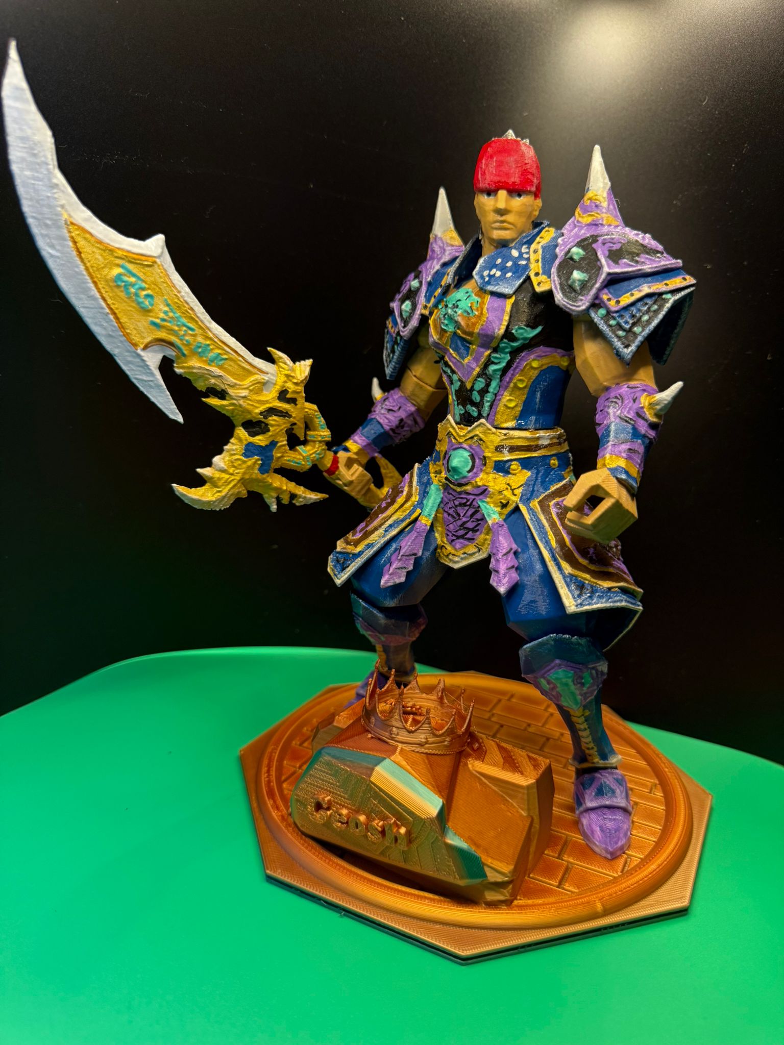 Warrior Trophy with Cianit Armour & Beta Weapon