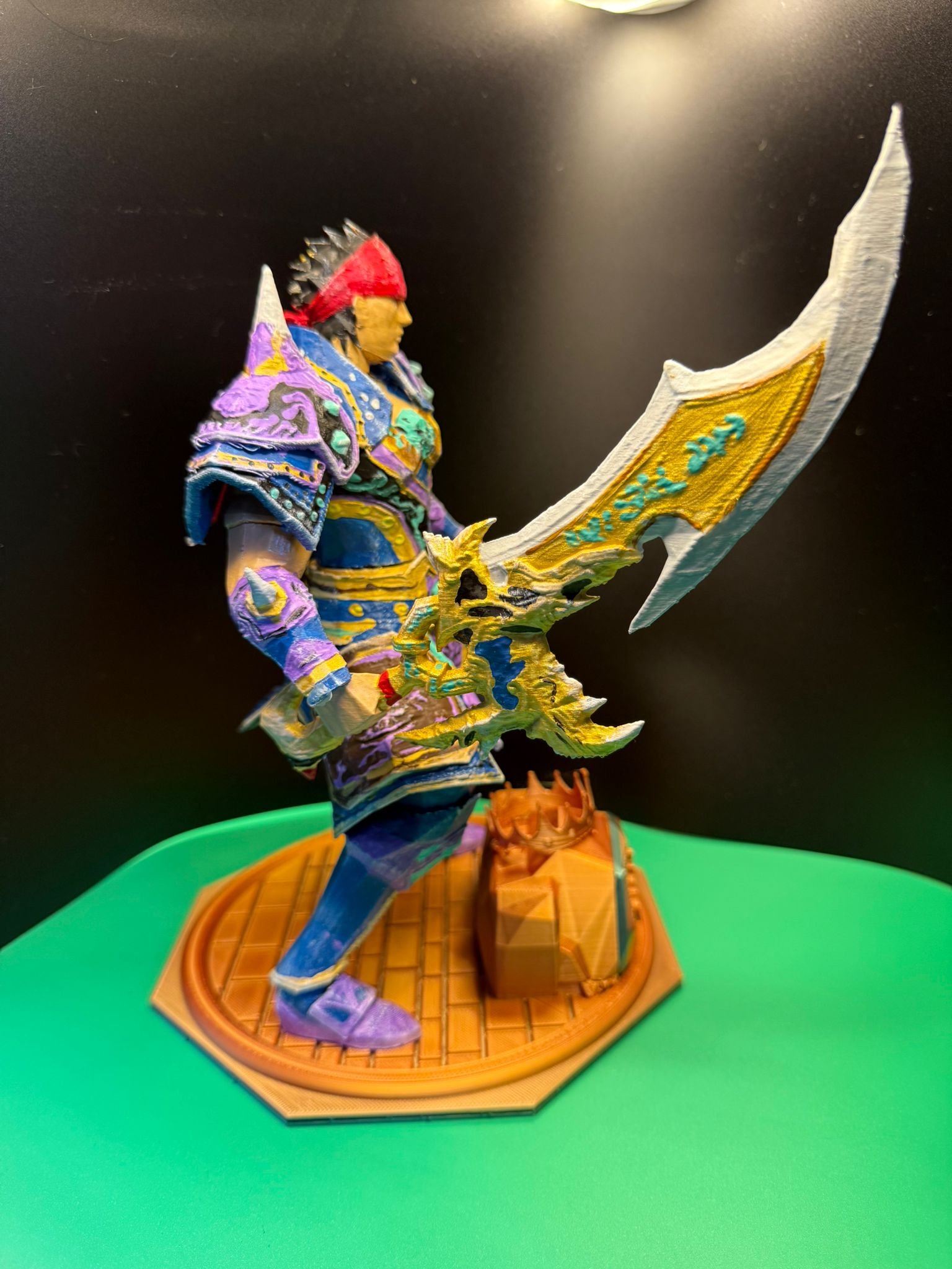 Warrior Trophy with Cianit Armour & Beta Weapon