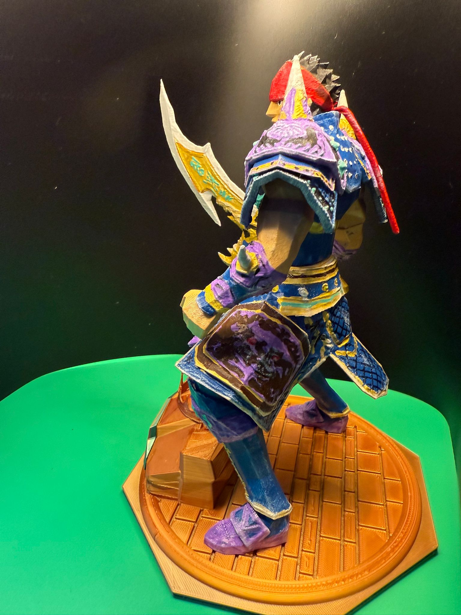 Warrior Trophy with Cianit Armour & Beta Weapon