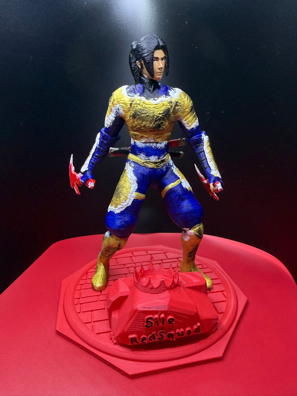 Ninja Trophy with Blue steel Armour