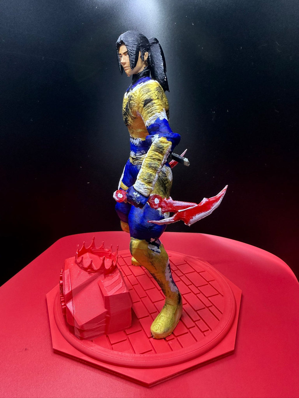 Ninja Trophy with Blue steel Armour