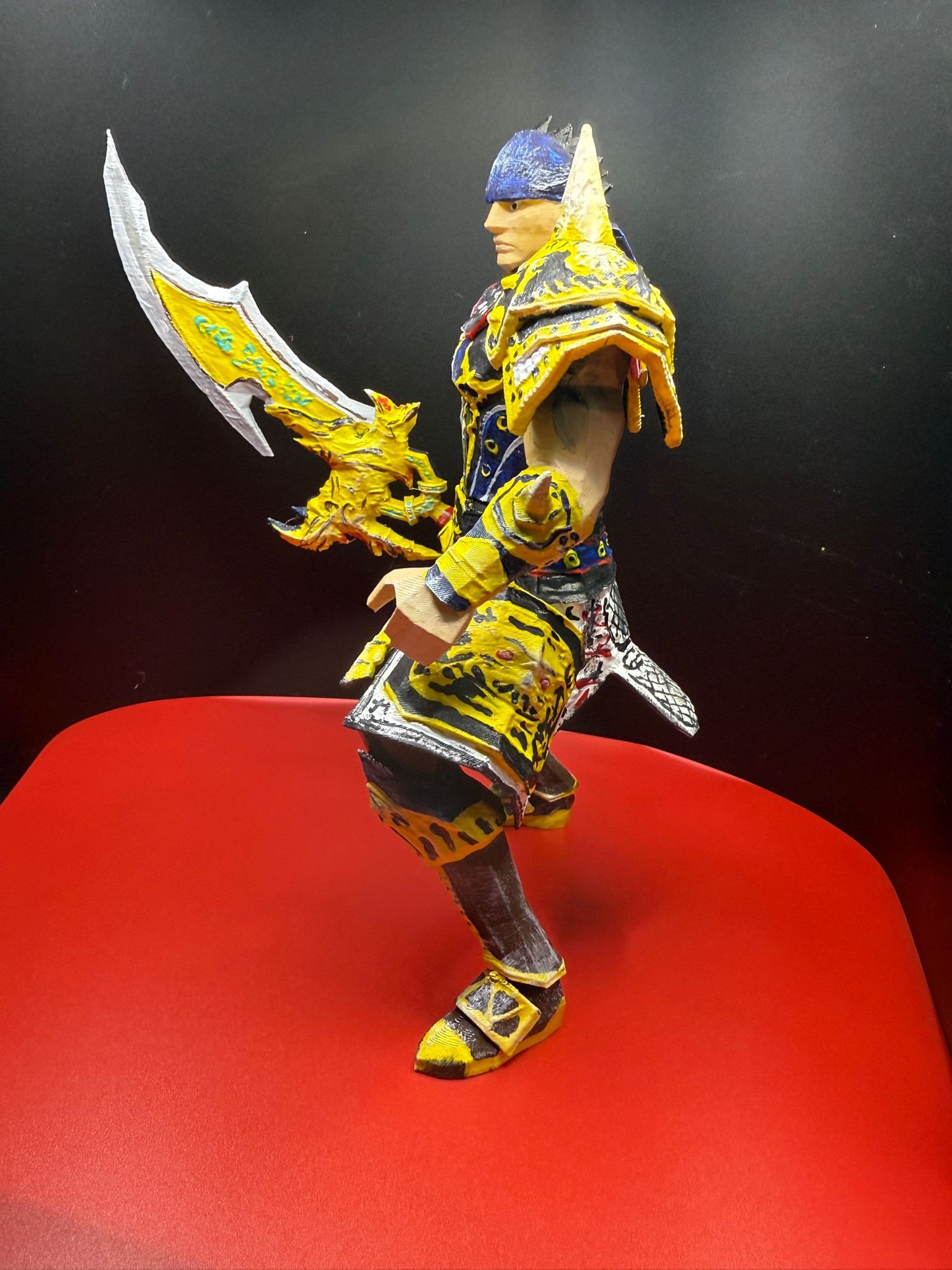 Warrior Trophy with Beta Armour and Weapon