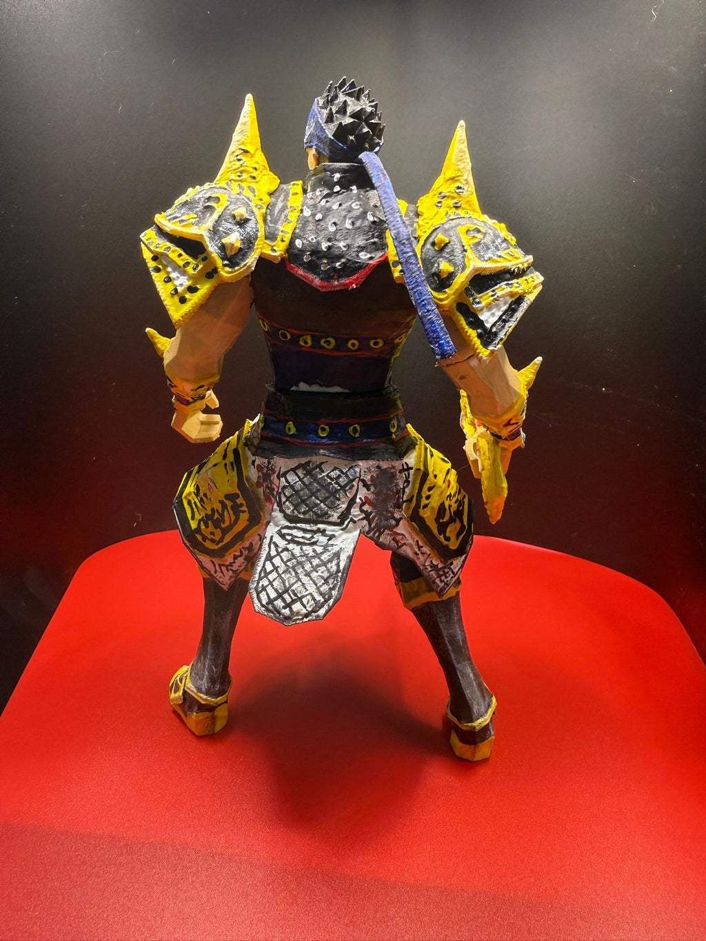 Warrior Trophy with Beta Armour and Weapon