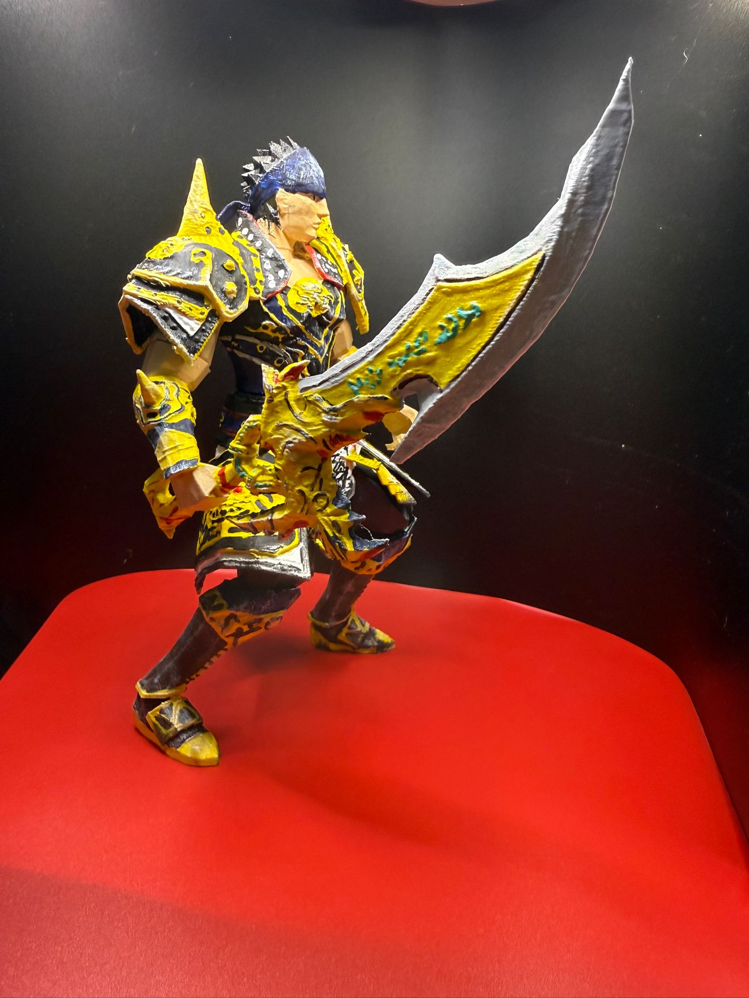 Warrior Trophy with Beta Armour and Weapon