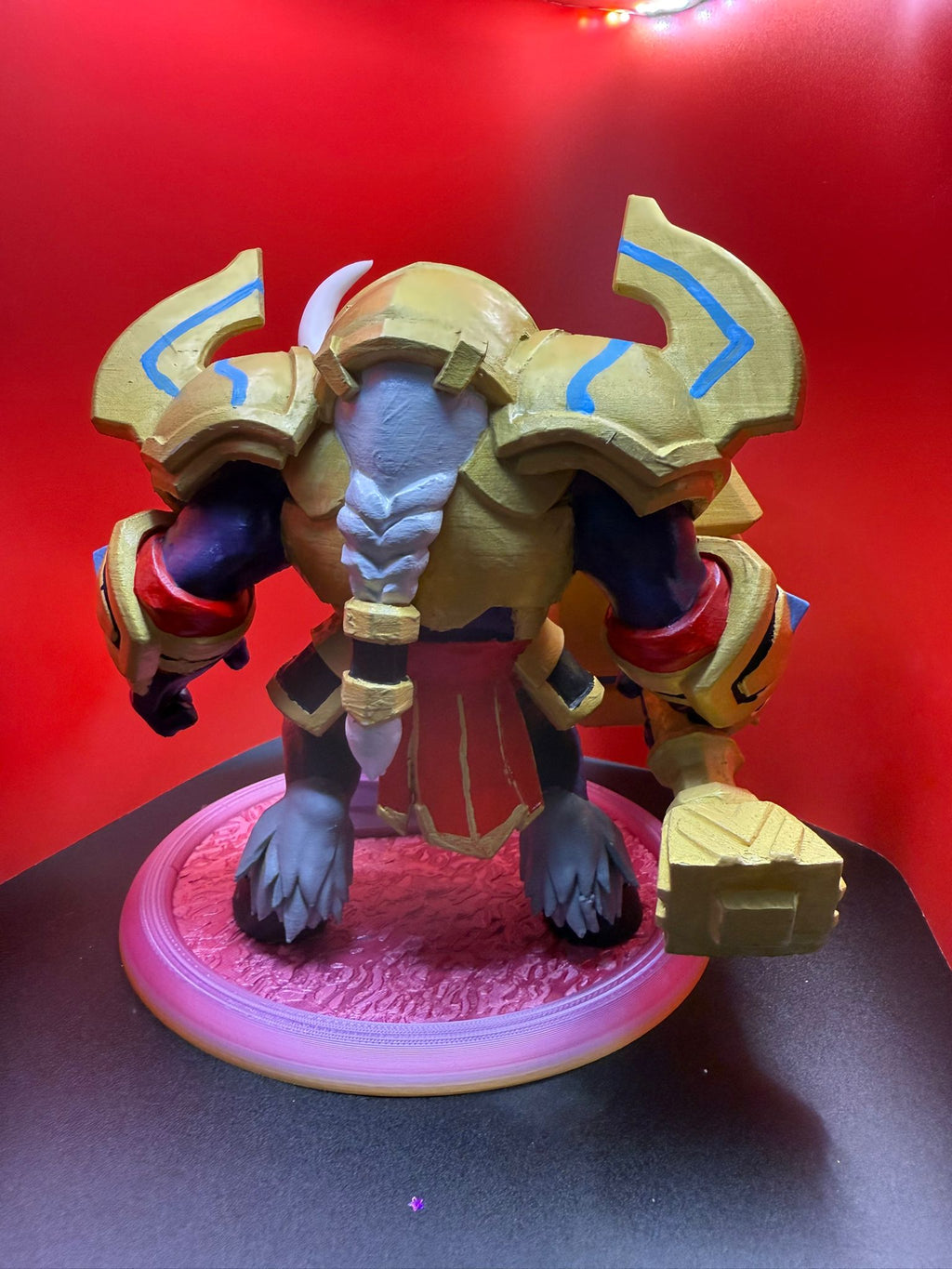 Minotaur Trophy with Gold Skin
