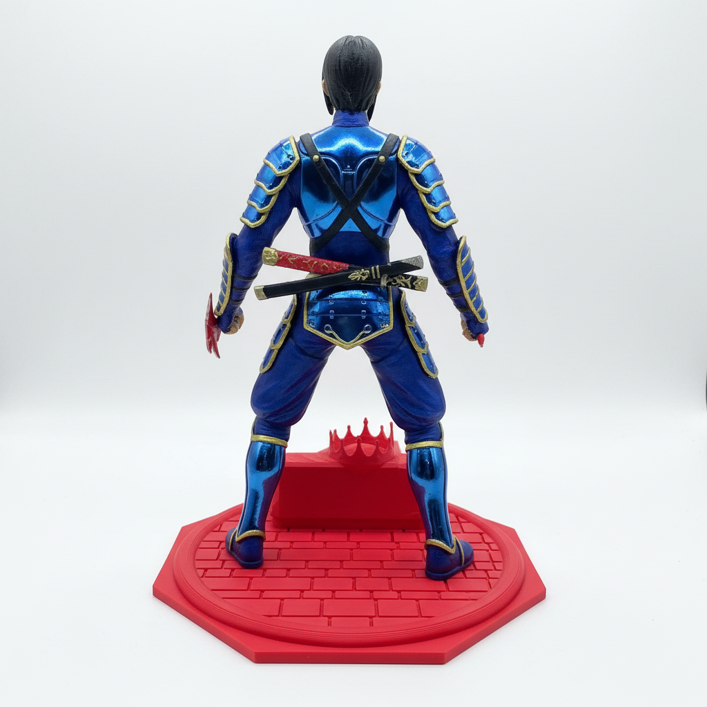 Ninja Trophy with Blue steel Armour