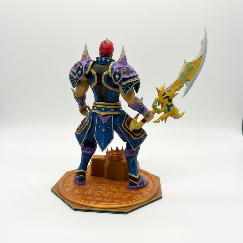 Warrior Trophy with Cianit Armour & Beta Weapon