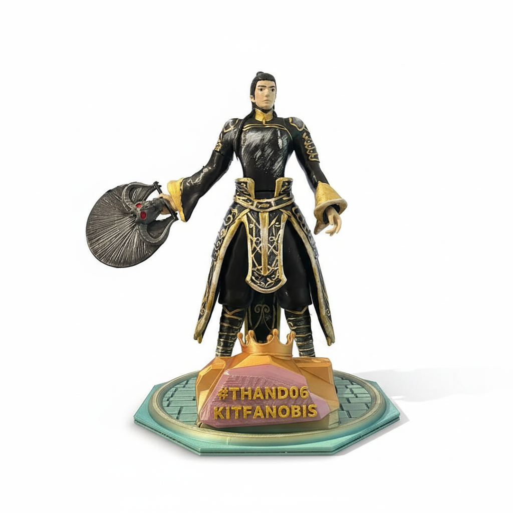 Shaman with black steel armour